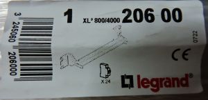 LEGRAND wspornik TH35 XL3 800/4000 aluminium + zaczepy nr kat. 20600