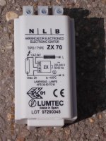 Układ zapłonowy do lamp wyładowczych metalohalogenkowych i sodowych LUMTEC ZX 70  35-50-75W