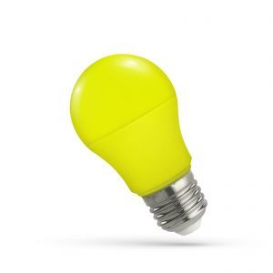 Żarówka LED kolor żółty 5w E-27